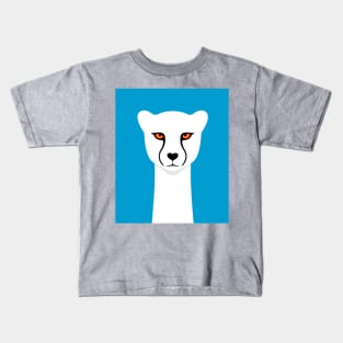 THE FASTEST CAT BLUE Kids T-Shirt